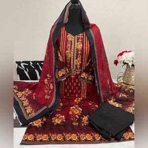 Kurti kamezz pants with dupatta